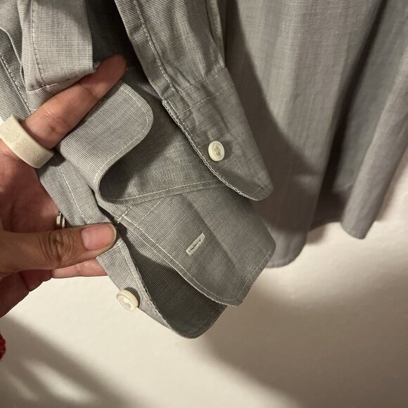 Everlane Men's Classic Oxford Shirt Gray Size XS Button Down Long Sleeve - Picture 6 of 7